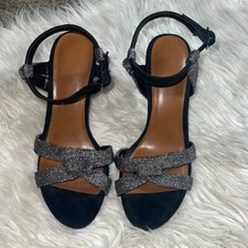 Escarpins Compensés H By Halston - Daim Noir, Taille 9 US, Plateforme, Neuf Avec Petits Défauts