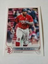 2022 Topps Series 1 Base #8 Xander Bogaerts - Boston Red Sox