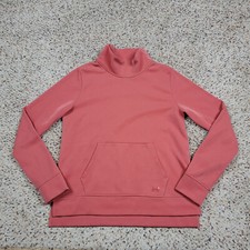 Under Armour Sweatshirt Womens Extra Small Orange Sweater Pullover Coldgear A9