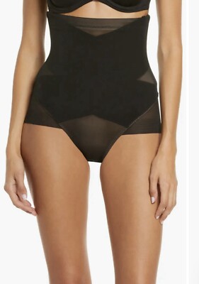 New Women's HONEYLOVE Black SuperPower Brief Size XL NO Straps