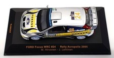 IXO 1/43 Ford Focus WRC #24 Greece Acropolis Rally 2005 M.Hirvonen Model Car
