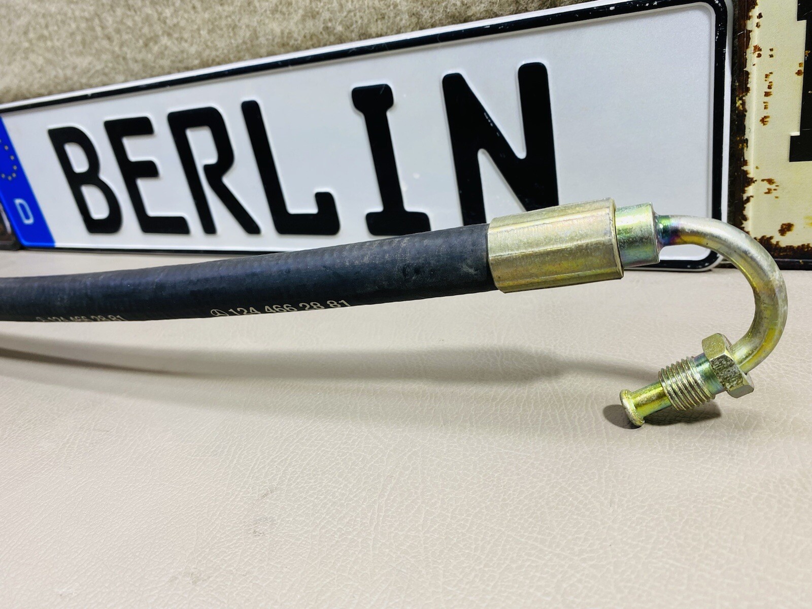 Mercedes Benz W124 W201 Power Steering Pressure Hose 1244662881 Genuine