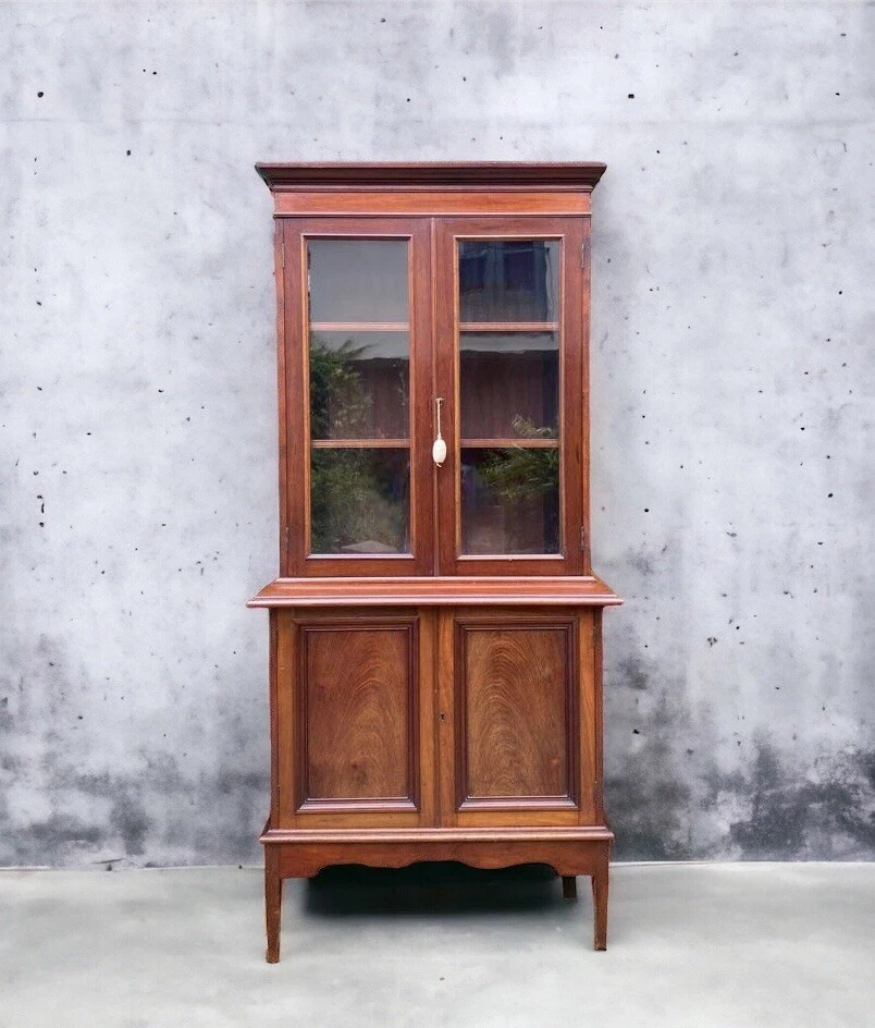 Antique mahogany china cabinet online