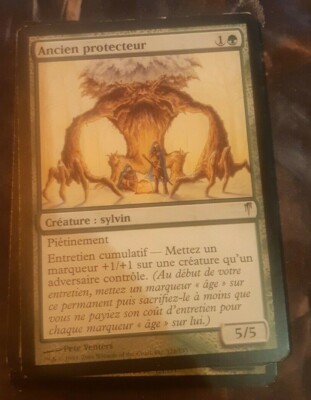4 * Alter französischer Beschützer - 4 * French Sheltering Ancient - Magic Mtg