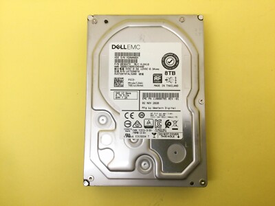 DELL EMC 8TB 7.2K 12Gbps NL SAS 3.5'' HDD 512e HUS728T8TAL5200 118000785