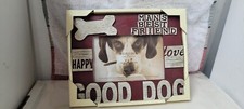 Sonoma 4" 6" Mans Best Friend/good Dog Picture Frame