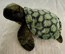 Aurora Sea Turtle Realistic Plush Stuffed Animal (Tiny Seam Split) 12.5”