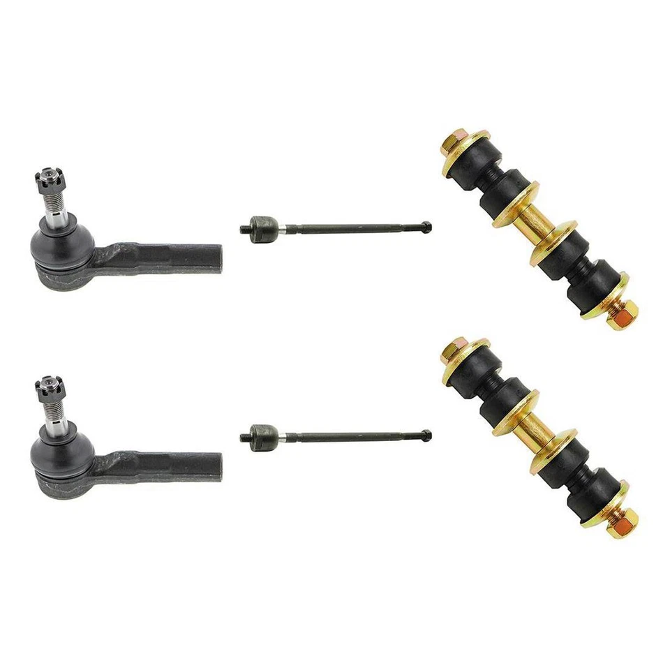 Mevotech 6pcs Front Tie Rod End Sway Bar Link For 1991-1999 Toyota Tercel - Изображение 2 из 4