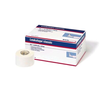 5x BSN Leukotape classic 3,75 cm x 10 m Tape Weiß Tape Sportband Sport-Tape