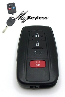 Single OEM Toyota RAV4 '22-'25 Keyless Entry Smart Key Remote Used -HYQ14FLA-