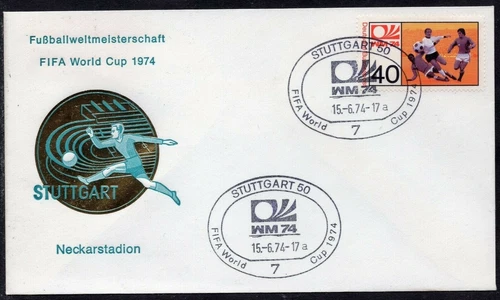 Germany 1974 - FIFA - World Cup - Stuttgart - Neckar Stadium - Cover