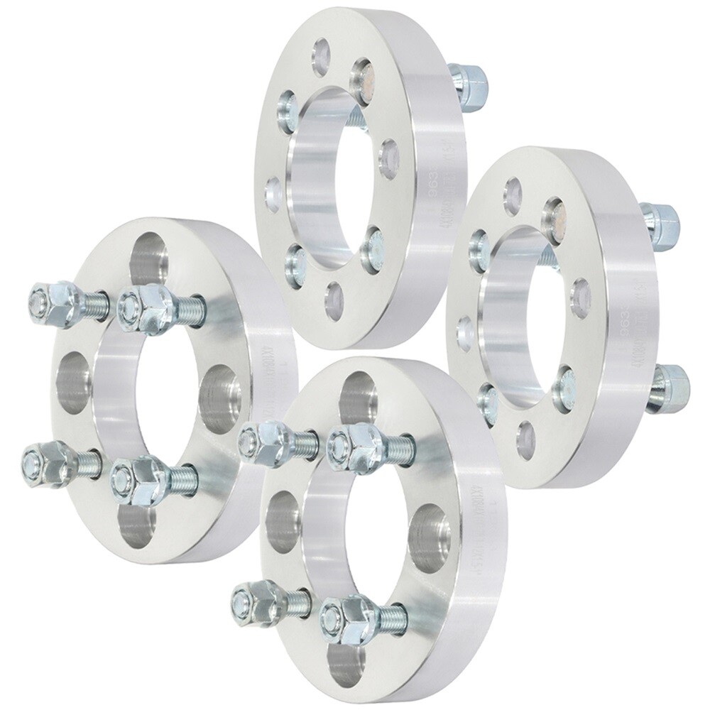 4 pcs 1" Wheel Adapters 4x108 to 4x100 For Ford Mustang Fiesta Escort 4 Lug 25mm