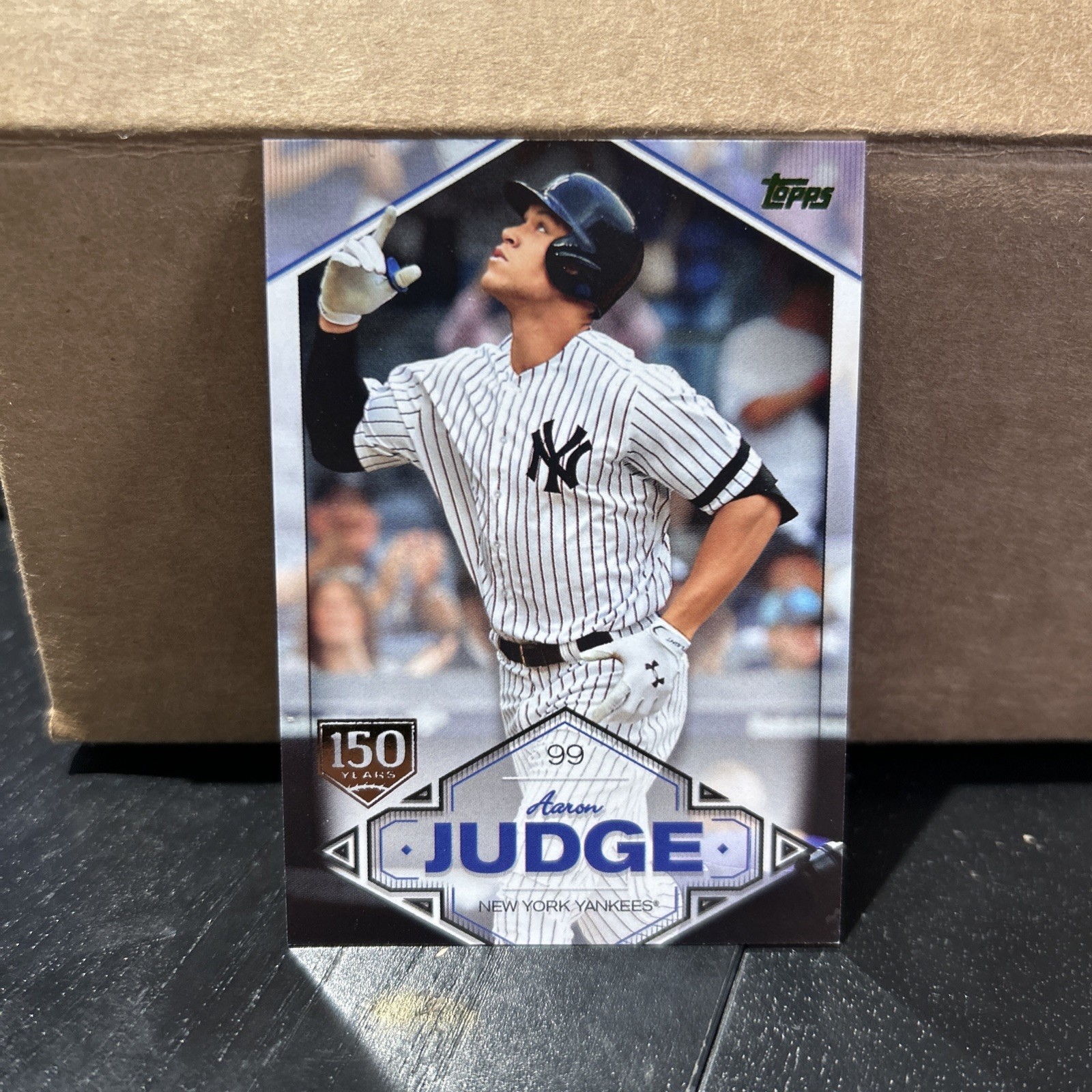 2019 Topps Target Aaron Judge Highlights 150th Anniversary AJ-8 /150 Yankees