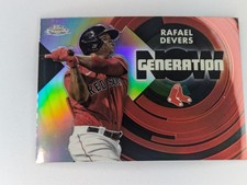 2022 Topps #GN-9 Rafael Devers Generation Now Blue Boston Red Sox Card