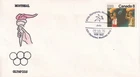 CANADA   FDC  OLYMPICS  ISSUED   1976       (O 10)