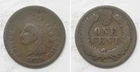 X7698  1870 Indian Head Cent Penny 1c, Good