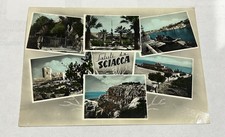 CARTOLINA SALUTI DA SCIACCA FG VIAGGIATA 1956