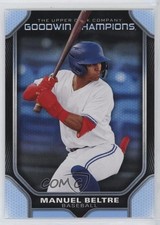 2024 Upper Deck Goodwin Champions Blank Back Manuel Beltre #71 12l5