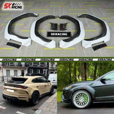 Half Carbon Fiber Fender Flare Wide Wheel Arch Cover Fits Lamborghini Urus 18-22