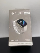 Fitbit Sense Advanced Health & Fitness Tracker Smartwatch Used Great (READ)