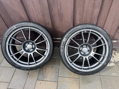 OZ Racing Ultraleggera HLT 5x112 19  X 11  ET45 2 Wheels + Hoosier Tires Audi R8