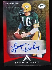 2021 Panini Chronicles #ASC-LDI Lynn Dickey Ascension Autographs Red #/100