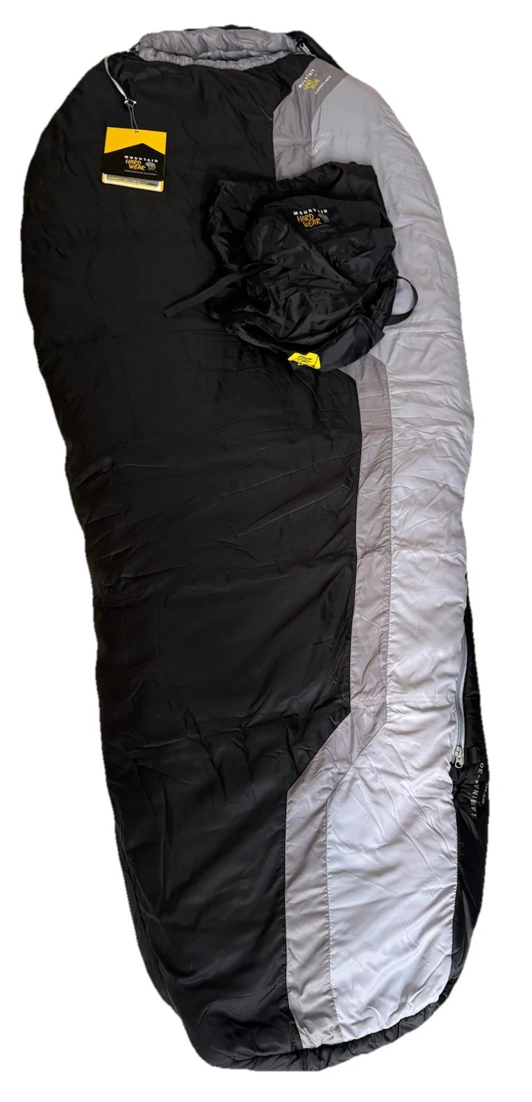 Mountain Hardwear Sleeping Bag Lamina -30F/-34C Synthetic 33"x78" Black&Gray NWT
Opens in a new wind