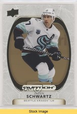 2021-22 Upper Deck Ovation Gold Foil Jaden Schwartz #52 READ y0i