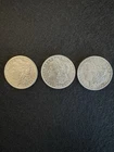 US Silver Morgan Dollar lot of 3 coins #1