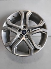 2015-2018 Ford Edge Wheel Rim 19x8 Aluminum 5 Split Spoke Painted Silver