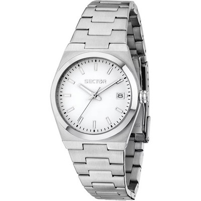 Sector C300 Weiß Damenuhr R3253301506 Watch Stahl PRX 34mm