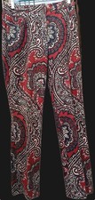 Etro vintage 1990 Paisley Trousers Made In Italy