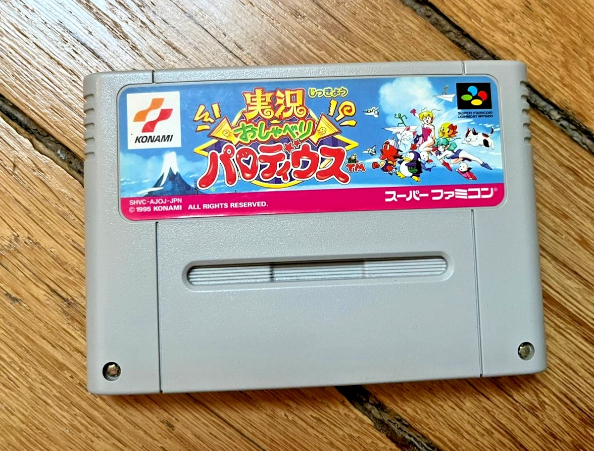 Jikkyou Oshaberi Parodius super famicom nintendo konami import jap - Jeux vidéo