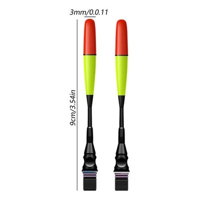 2Pcs Bright Top Mount Luminously LED Float Sensitive Bright Luminously Float