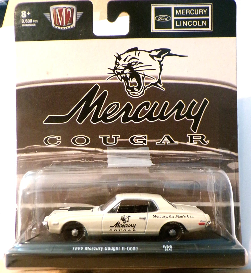 Classic 1968 Mercury Cougar R-Code....R86  22-16.....M2 Machines   1:64 - Image 2 of 4