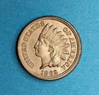 1862 Indian Head Cent Penny - Uncirculated - Beautiful