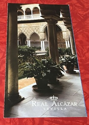 REAL ALCAZAR PALACE - SEVILLE SPAIN MAP & BROCHURE 2026 ENGLISH