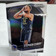 2024-25 Panini Prizm Black - Stephen Curry, Stephen Curry #7 White Prizm /175