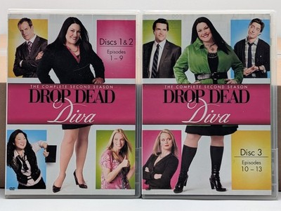Drop Dead Diva Season 2 DVD Complete 3 Discs TV Series