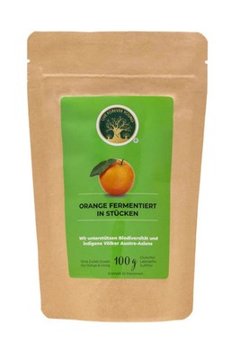 149,90    / 1 kg | Fermentierte Orange in Stücken, 100g Beutel