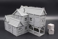 Tabletop Terrain Plaster Cob House 6of19 Town City Dnd RPG wargame skirmish 28-3