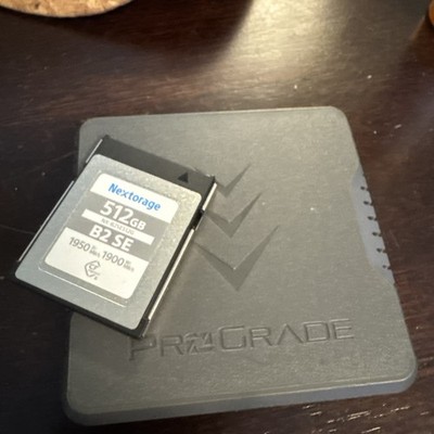 Nextorage 512GB CFexpress Type B Card  + ProGrade USB4 Reader BUNDLE
