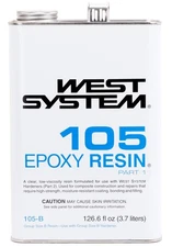 West System 105 Epoxy Resin Clear Low Viscosity Waterproof Bonding Adhesive 24Oz