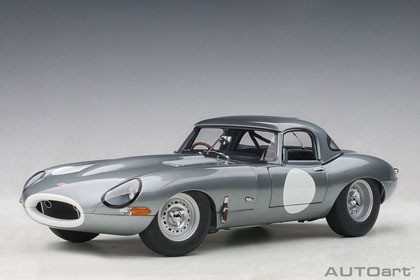 AUTOart Jaguar Lightweight E-Type Silver 73646