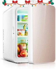 10L Portable Mini Fridge Top Table Small Drinks Beer Cooler Car Bar Ice Box UK