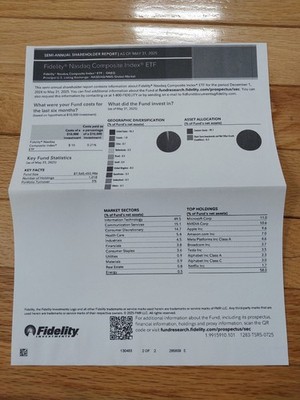 Fidelity Nasdaq Composite Index ETF Semi-Annual Report