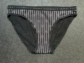 5 Pack Victoria's Secret sz S Stretch Cotton Logo Bikini Panties Bundle Set Lot