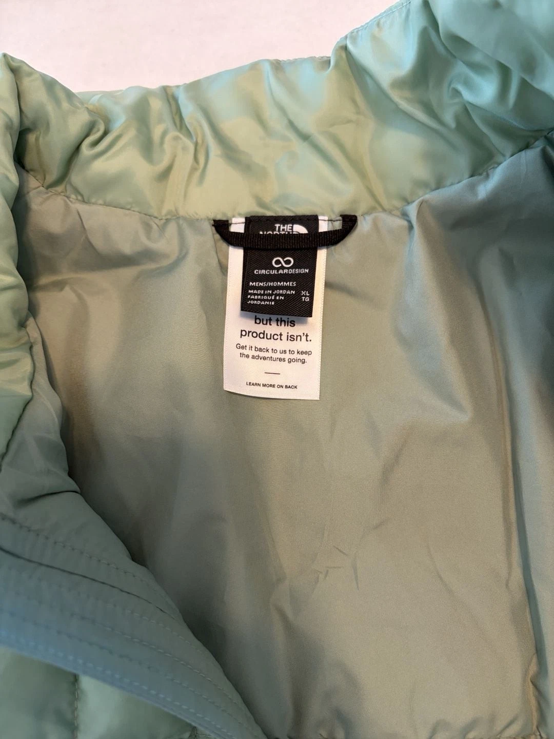 The North Face Mens Tnf Thrml Insltn Jkt XL Slate Moss image 5