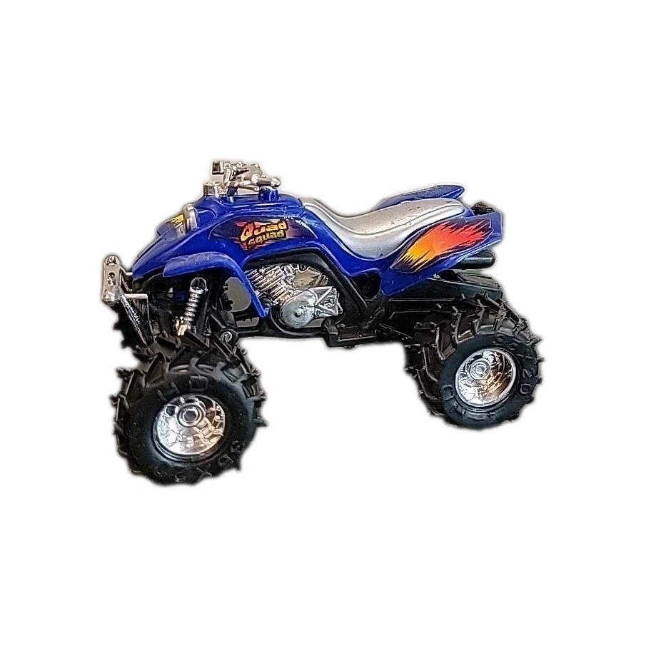 Warrior ATV (Quad Bike 1/32Scale Diecast and Plastic Model - Blue Collectable - Image 2 of 4