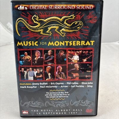 Music For Montserrat (DVD, 1997) Ft. Paul McCartney, Elton John, & Jimmy Buffett